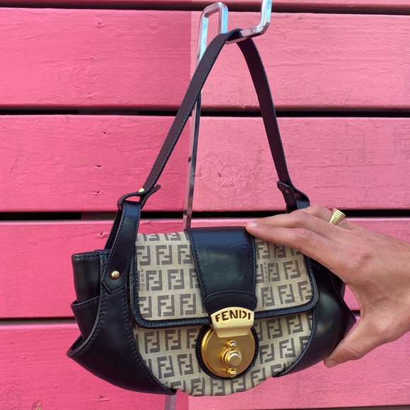 Fendi Passaspala Zuchino Mini shoulder bag - Picture 2 of 7